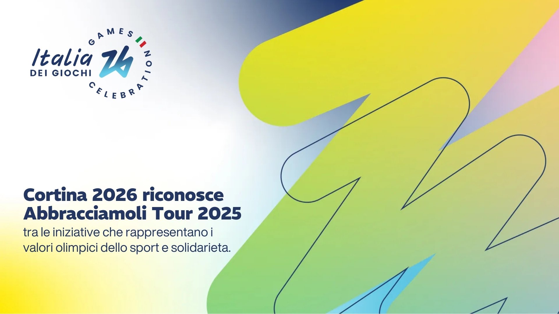 cortina 2026 riconosce abbracciamoli